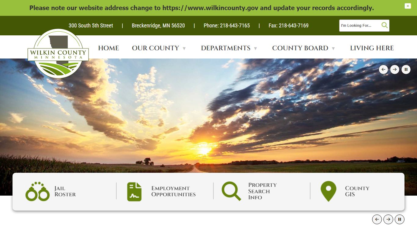 Sheriff - Wilkin County, MN